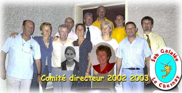 Comit Directeur Sub Galate Le Chesnay 2002-2003